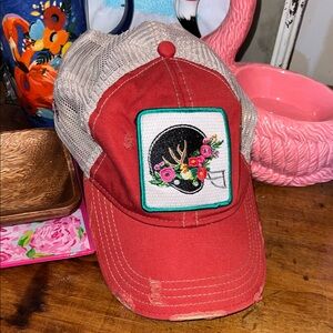Judith March Distressed Trucker Hat
